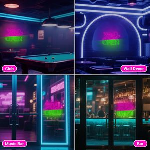 Open LED neon room dimmable USB powered ambient <b>light</b> store <b>window</b> decoration <b>light</b> street indicator <b>light</b> landscape <b>light</b> 5v - Product Image 4