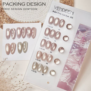 Летний популярный 5 цветов бледно-розовый гель для кошачьего глаза нефритовый проникающий в кошачий глаз лак для ногтей Клей для DIY лак для ногтей Поставщик - Product Image 6