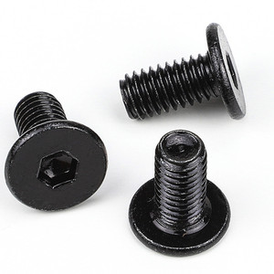 Factory Price High Quality 304 Stainless Steel Low Profile Hex Socket <b>Bolts</b> Black Zinc M2.5 M3 M4 M5 M6 Thin Head <b>Cap</b> Screw - Product Image 2