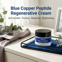 Krim Regeneratif MRUIS GHK-CU SNAP-8 Peptide Anti-Kerut Pengencang Perbaikan Kulit Mencerahkan Pelembab Wajah OEM Grosir