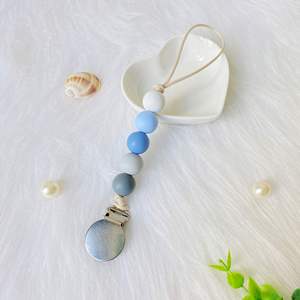 Cadena de silicona para chupete, clip anticaída para adolescentes, accesorios duraderos e impermeables para bricolaje, regalo de cumpleaños para niños - Product Image 3