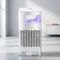 Lámpara Antimosquitos de Succión Física Silenciosa para Interiores, para el Hogar, la Oficina y el Dormitorio, Segura para Bebés y Mujeres Embarazadas