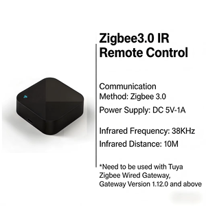 SIXWGH Hub universel intelligent tout-en-un Tuya avec télécommande Zigbee IR RF <span class=keywords><strong>WiFi</strong></span>, compatible avec Alexa, climatiseur, téléviseur, décodeur, projecteur - Product Image 4