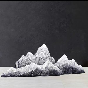 Esculturas Artísticas Personalizadas a Gran Escala de Resina con Forma de Búho, Inspiradas en la Piedra Taihu, Instalaciones Artísticas Talladas para Interiores, TV/Cine - Product Image 4