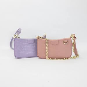 Mini petits sacs à main à bandoulière en cuir de crocodile véritable pour femmes sacs de luxe pour filles - Product Image 5