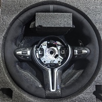 Volant de voiture en daim et fibre de carbone pour BMW F90 F82 F10 F12 F13 F15 F16 F20 F22 F30 F31 F32 F33 F36 M3 X4