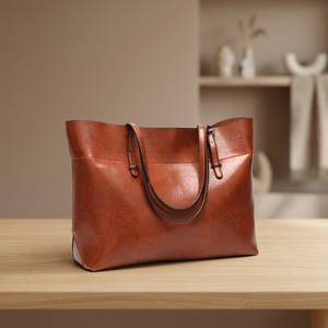 Prix bas, véritable cuir, pochette pour femme BS INTERNATIONAL, fermeture à glissière, légère, imperméable, grande capacité - Product Image 5