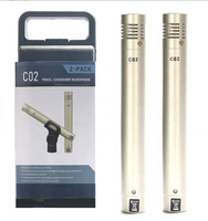 Microphones à condensateur C02 (paire)