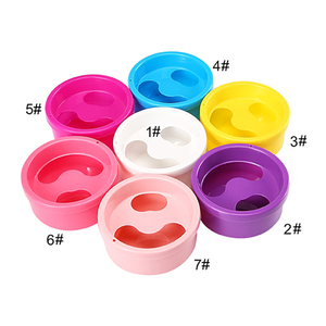 Round Nail Art Soak Bowl Finger Spa Bath <b>Tray</b> Manicure Remover Treatment Bowl for Salon - Product Image 6