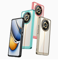 Étui de téléphone personnalisé TVCMALL antichoc en TPU+PC pour Realme 11 Pro 5G/11 Pro+/5G/Narzo 60 Pro 5G, protection arrière pour téléphone portable