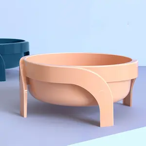 Small Medium Cat & <b>Dog</b> Elevated Automatic Feeding Dish 5.5in Wide Water <b>Bowl</b> <b>with</b> <b>Stand</b> for Puppies & Cats - Product Image 3