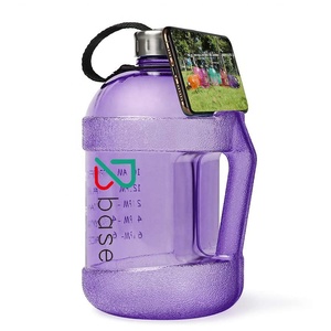 Botella Deportiva Motivacional <span class=keywords><strong>de</strong></span> 2.2l (<span class=keywords><strong>Medio</strong></span> Galón) <span class=keywords><strong>de</strong></span> Gran Capacidad con Soporte para Teléfono - Product Image 3