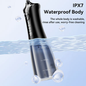 C6SE IPX7 350ML Irrigateur Portable Électrique Rechargeable Eau Oral Flosser pour Dentaire Eau Flossing pour Ménage et Extérieur - Product Image 4