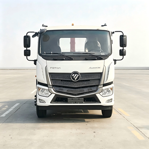 รถบรรทุกเก็บขยะแบบมีแขนเกี่ยว Foton Aumark ขายดี รถบรรทุกตักขยะแบบ Roll-off  รถบรรทุกหนึ่งคันบรรทุกถังขยะได้หลายถังสำหรับเก็บขยะ - Product Image 3