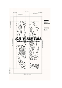 แผงสแตนเลสตกแต่งห้องโดยสารลิฟต์สแตนเลส - Product Image 6