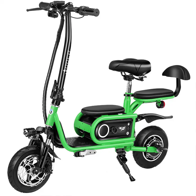 48V500W fast delivery Aluminum alloy frame portable mini electric scooter 2 wheels e-scooter for adults 10 inch dropship