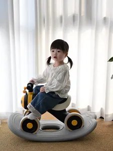 Caballo Balancín 2 en <span class=keywords><strong>1</strong></span> con Diseño de Animal para Niños de 0 a 3 Años, Andador para Bebés con Ruedas, Regalo para Niños - Product Image 6