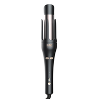 Rizador de Pelo Automático RAF R.4413 de 48W con 160C, 180C y 200C Niveles de Calor, Apagado Automático en Una Hora, Herramienta de Peinado Negra para Uso Doméstico