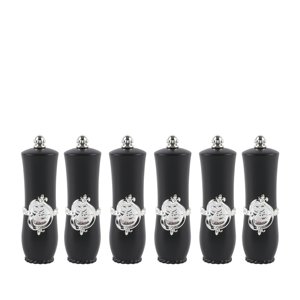 Beauty Cosmetics Kit de bálsamo <span class=keywords><strong>labial</strong></span> Black Gloss Lipstick Tube con diseño de flores para uso <span class=keywords><strong>labial</strong></span> - Product Image 4