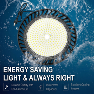 Lámpara LED Industrial de Alta Calidad para Techos Altos, 150W 200W 300W, Lámpara LED para Taller, IP65, UFO, Iluminación Comercial para Almacenes - Product Image 4