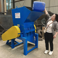 Trituradora de Plástico Silenciosa para Reciclaje de Residuos de Moldeo por Inyección, ABS, PVC, Granuladora de Plástico Compacta