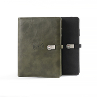Cuaderno A5 de cuero Pu para negocios, agenda, diario, portátil inalámbrico con unidad flash USB, gran oferta al por mayor