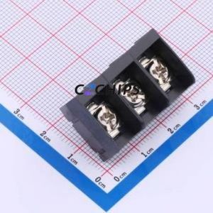 PLPK9500-3P-13 Barrier Terminal Block Through hole Component (THT),P=9.5mm Connector 1x3P 3P 1 3 - Product Image 1