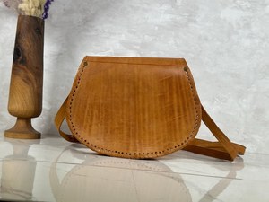 Sac bandoulière en cuir de qualité supérieure, parfait pour un usage quotidien, les voyages ou le travail, avec une finition lisse, du cuir durable, plusieurs poches - Product Image 6