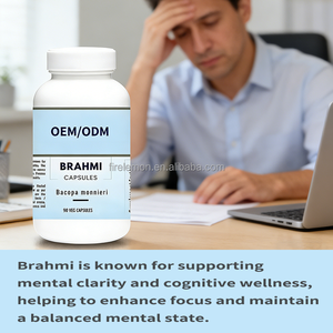แคปซูลบราห์มี OEM/ODM สำหรับผู้ใหญ่ บรรเทาอาการขาดสมาธิจากความเครียด ช่วงอารมณ์ขันตัว ความเหนื่อยล้าทางจิต อาหารเสริม - Product Image 6