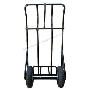 2'si 1 arada OEM Yüksek Kaliteli Ağır Hizmet Tipi Çelik Pnömatik Tekerlekli <span class=keywords><strong>Platform</strong></span> Ayarlanabilir El Arabası ve Taşıma Arabası - Product Image 5