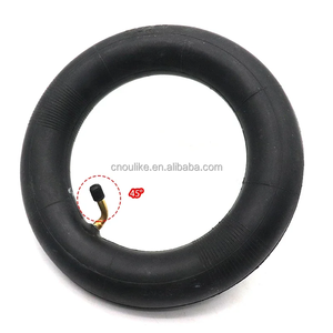 Tube intérieur en butyle renforcé 10x2.5 valve coudée de remplacement <span class=keywords><strong>pour</strong></span> <span class=keywords><strong>chambre</strong></span> <span class=keywords><strong>à</strong></span> <span class=keywords><strong>air</strong></span> de Scooter électrique intelligent de 10 pouces - Product Image 4