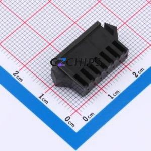SM-7Y Housing (Wire-to-Board / Wire-to-Wire) P=2.5mm Connector 1x7P 1 7 Black - Product Image 2