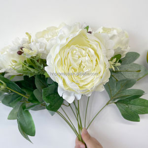 Обещание, 6 цветов с одним стеблем, искусственные распущенные цветы для свадебного украшения - Product Image 4