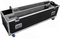 Funda protectora clásica para TV Road para dos televisores/Monitores de 70 \ "-80 \" LED-LCD-Plasma Funda de aluminio resistente