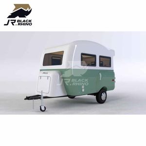 Gegalvaniseerde Plaat Camper Aanhangwagens Te Koop Mini Camper Trailers Caravan Luxe - Product Image 2