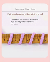 Polyester Tubular Bulky Yarn for Hand Knitting DIY Scarf Hat Blanket Sofa Shoes Soft Chunky Craft Yarn