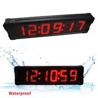 Chronomètre électronique YIZHI à affichage simple face de 5 pouces, chronographe, compte à rebours pour marathon, natation, course à pied