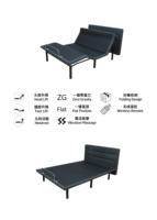 Support de Production professionnel OEM, lit intelligent, Design moderne de chambre à coucher, meuble à vendre