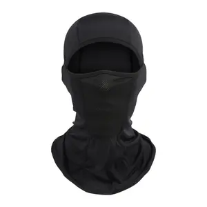 Factory Custom Logo Wholesale Unisex Breathable Spandex Cycling Outdoor Full Face Cover Mask