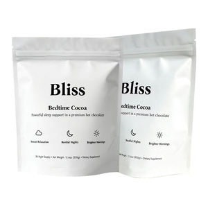 Sachet Doypack Blanc Mat Imprimé pour Emballage Alimentaire, Scellable à Chaud avec Fermeture Zip, Idéal pour Poudre de Cacao - Product Image 6