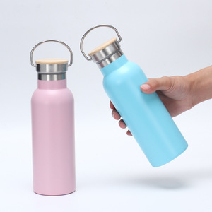 Stainless Steel Sports <b>Thermos</b> With Handle Large Capacity Frosted Finish Insulated Water Bottle For Outdoor Car Use - Product Image 4