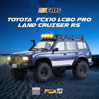 Pour LC80 PRO V2 FCX10 1/10 4WD, camion RC tout-terrain à moteur brossé, RTR, lumières LED, haute vitesse 22 km/h, portée 150 m