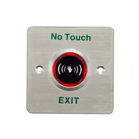 एलईडी संकेत कोई टच Contactless दरवाजा अभिगम नियंत्रण के लिए रिलीज अवरक्त बाहर निकलें बटन