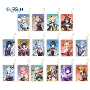 2025 nueva moda producto genuino garantía Genshin impacto <span class=keywords><strong>Hu</strong></span> <span class=keywords><strong>Tao</strong></span> grueso acrílico encanto Hutao acrílico llaveros - Product Image 6