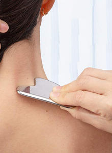 Trend ürünleri 2026 yeni gelenler aracı paslanmaz çelik Metal Gua Sha kazıma gustone taş - Product Image 2