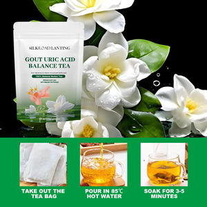Silulanting Complément Herbal Naturel pour la Goutte et l'Équilibre de l'Acide Urique, Thé Santé Brut Conditionné en Sachet - Product Image 2