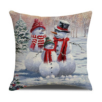 Housses de coussin personnalisées taies d'oreiller décoratives vierges de sublimation 45cm * 45cm 18 pouces * 18 pouces oreiller de décoration de canapé
