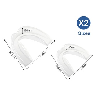 Customizable Professional BPA-Free Dental Guards 2 Sizes Mouth Guard for Grinding <b>Teeth</b> Eliminates <b>Teeth</b> <b>Whitening</b> Accessory - Product Image 4