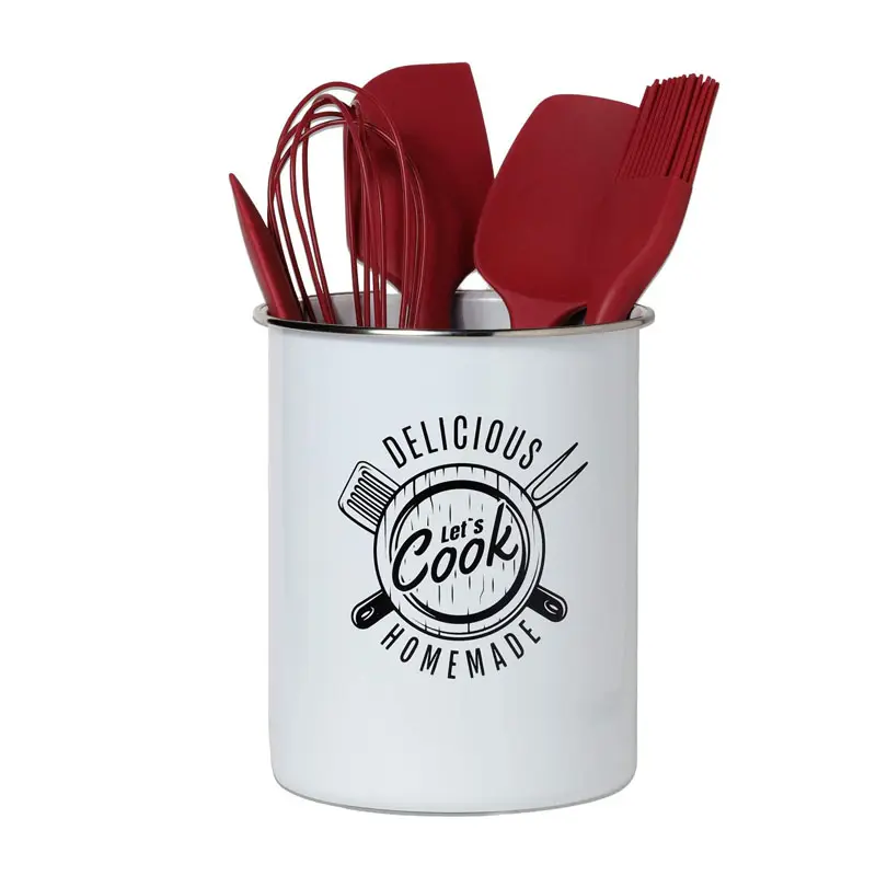 Küchen utensilien halter Utensil Crocks Counter top Organizer Vintage Bauernhaus Küche Dekor Caddy für Utensilien