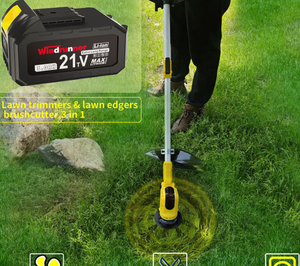 Cortacésped Eléctrico Plegable de Largo Alcance - Una Excelente Herramienta <span class=keywords><strong>para</strong></span> Desherbar y Recortar el Jardín. Cortacésped, Cortadora de Césped - Product Image 6
